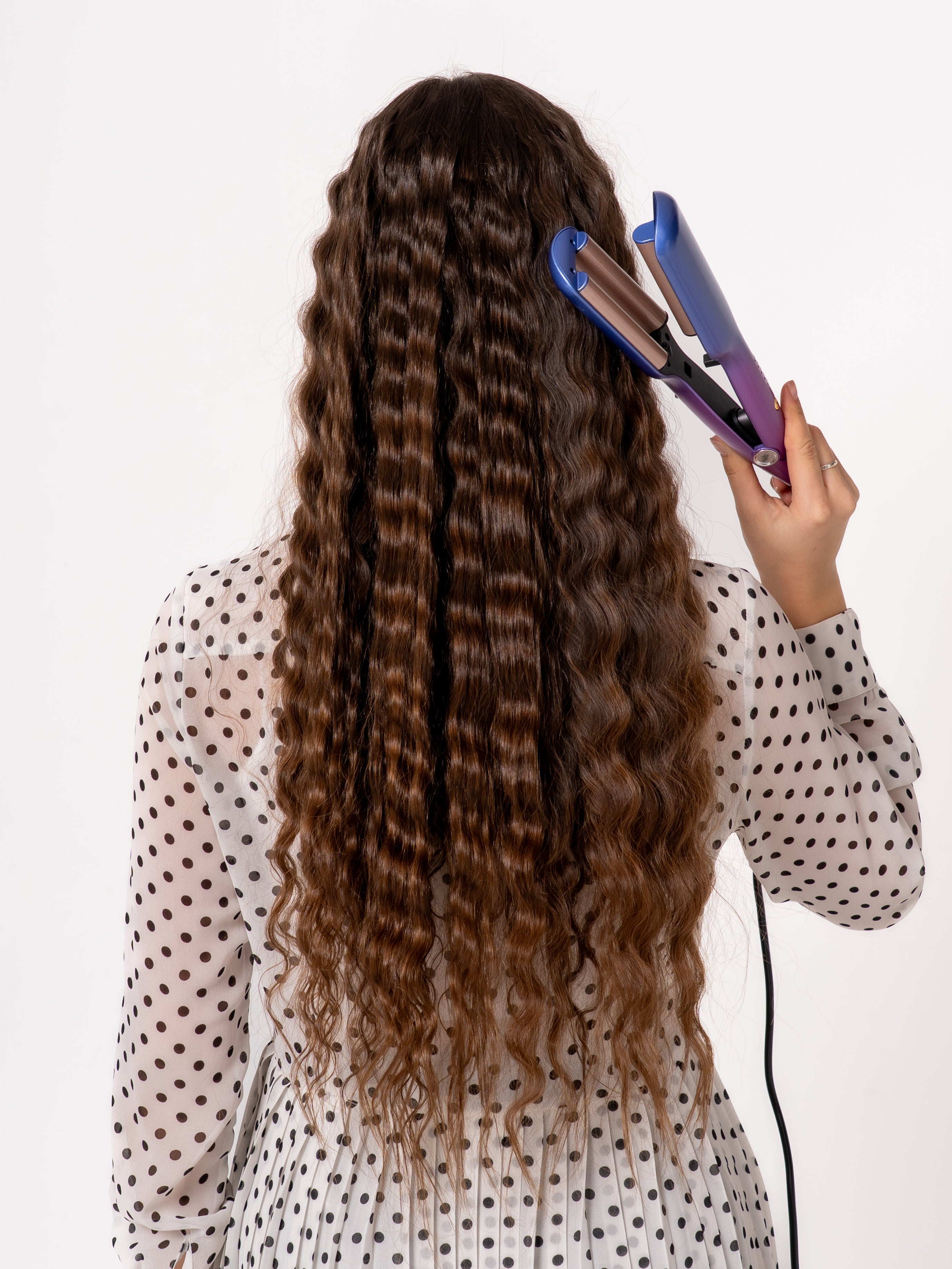 Blush Ripple Triple Waver