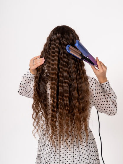 Blush Ripple Triple Waver
